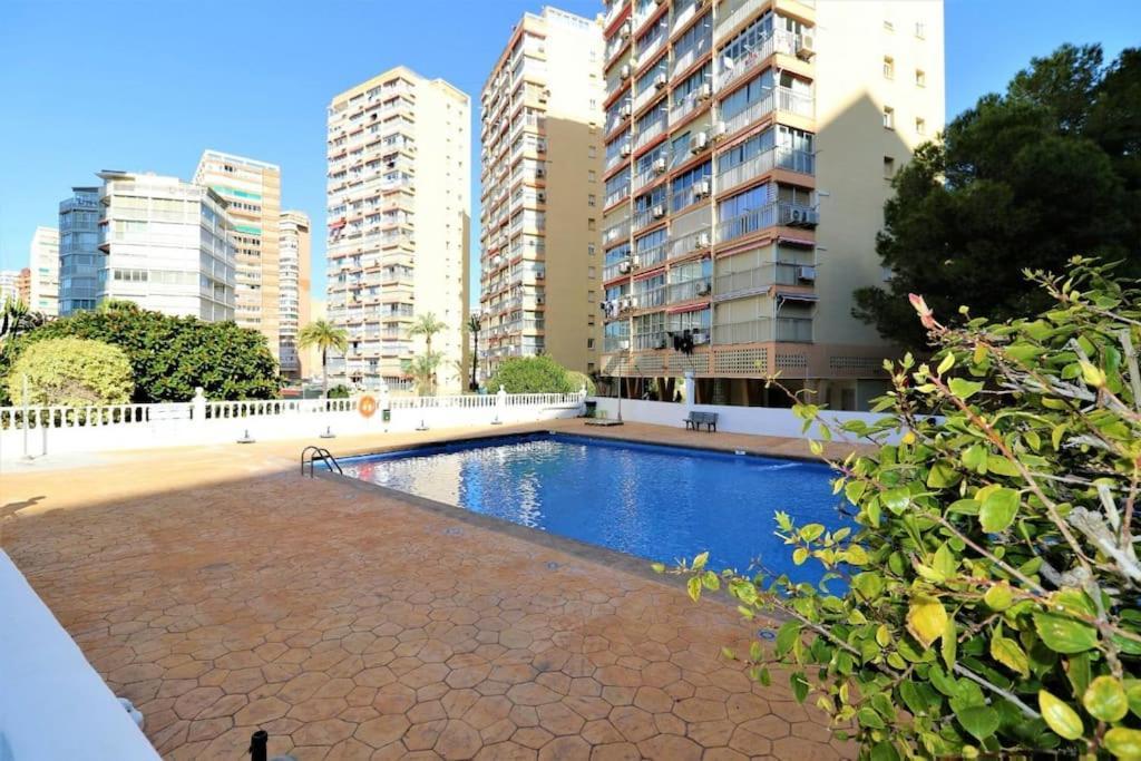 Luxurious 2-Bedroom Apt With Stunning Views, 1St Line On Levante Beach, Benidorm Bagian luar foto