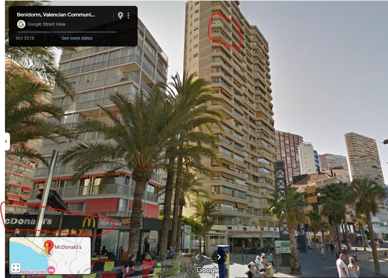 Luxurious 2-Bedroom Apt With Stunning Views, 1St Line On Levante Beach, Benidorm Bagian luar foto